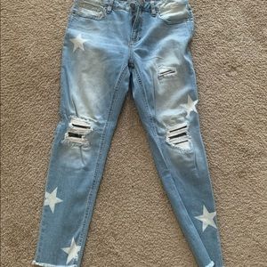 Miss Me distressed jeans. Never worn